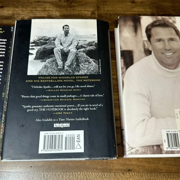 Nicholas Sparks Best Selling Author Bundle of 4 Books (2 Hardback 2 Softcover) - Picture 7 of 16